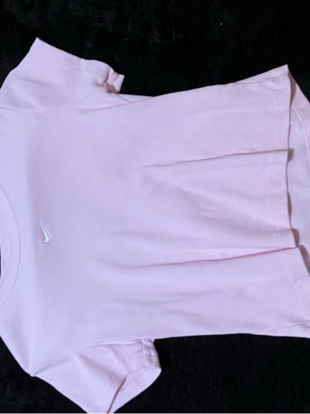 Nike Light Pink woman’s ' Short Sleeve Tee with Swoosh